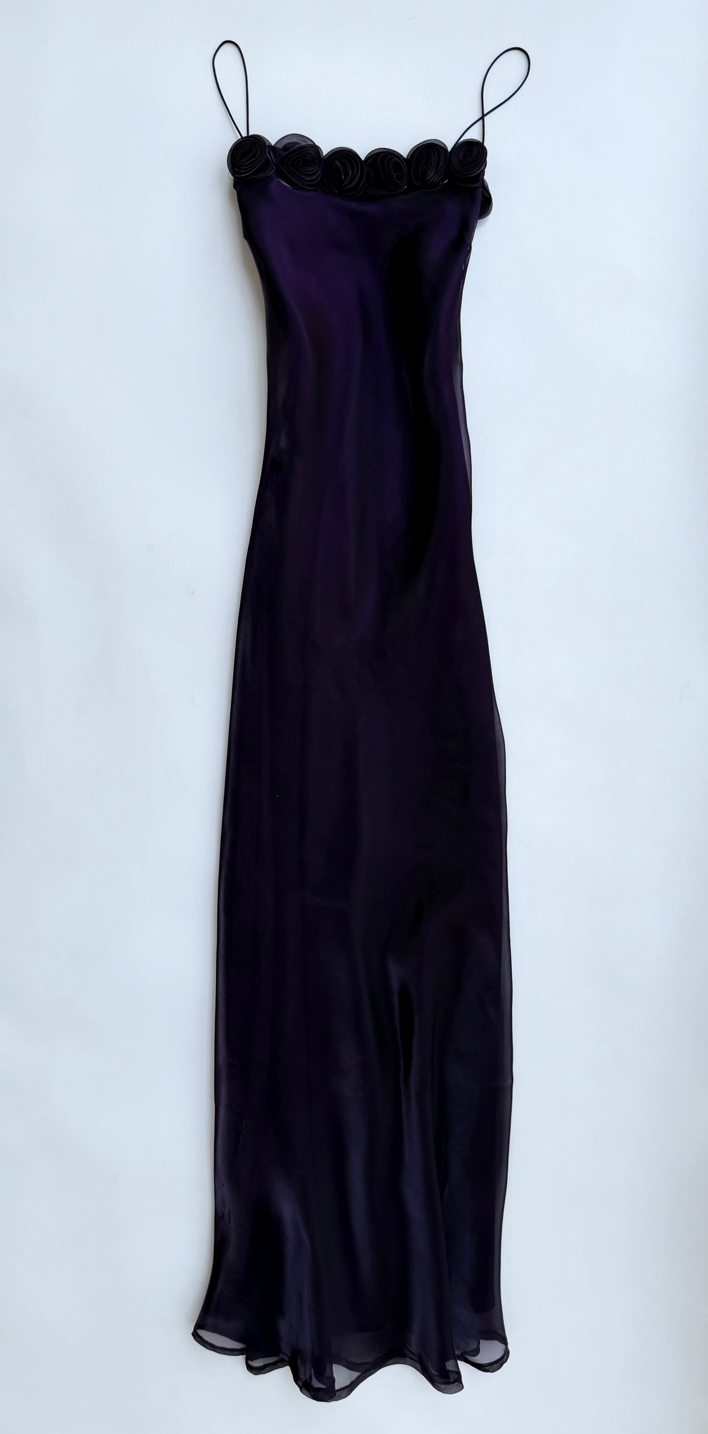 Nocturne Organza Rosette Dress