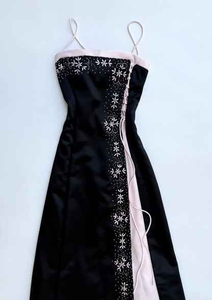 Midnight Blossom Dress (Bella)