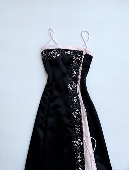 Midnight Blossom Dress (Bella)