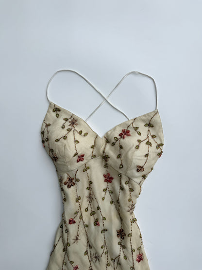 Opaline Silk Dress