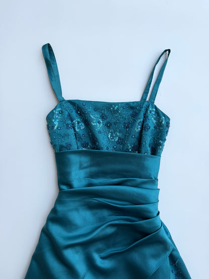 Sapphire Sea Bloom Dress