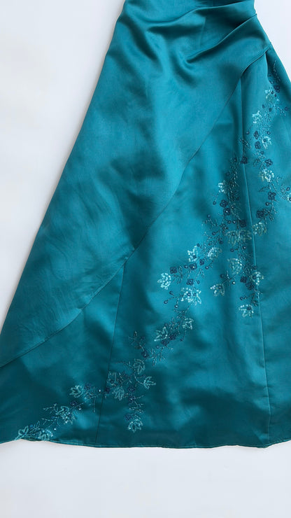 Sapphire Sea Bloom Dress