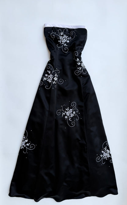 Celeste Noir Corset Dress