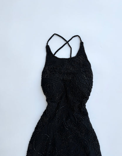 Noctelle Vintage Noir Dress