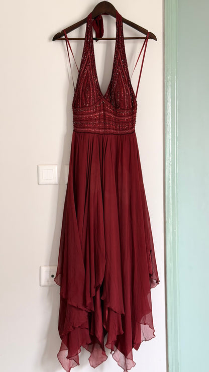 Scarlet Midnight Serenade Dress