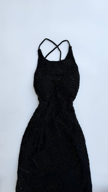 Noctelle Vintage Noir Dress