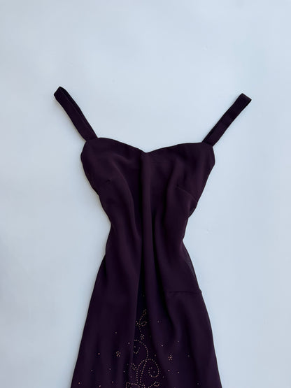 Midnight Plum Dress