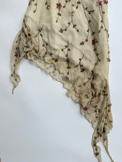 Opaline Silk Dress