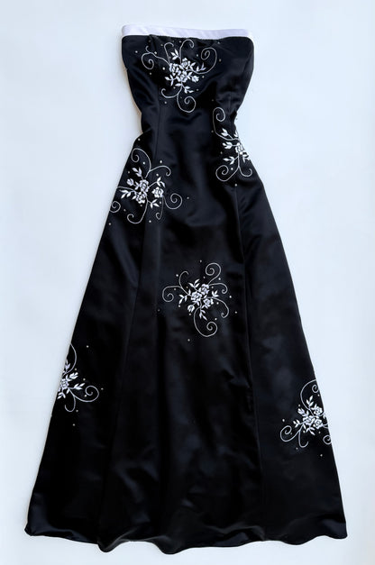 Celeste Noir Corset Dress