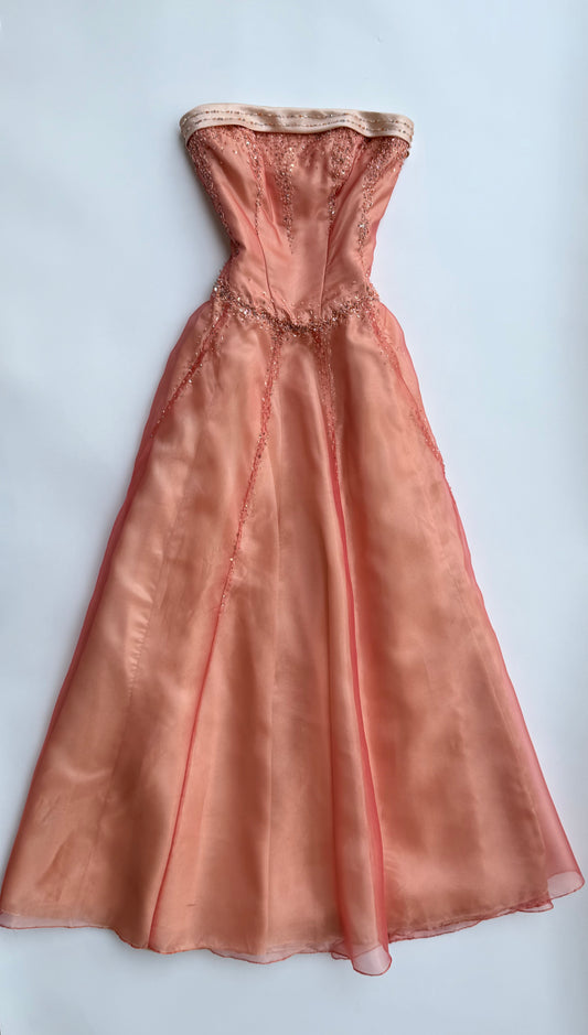 The Peach Étoile Couture Gown