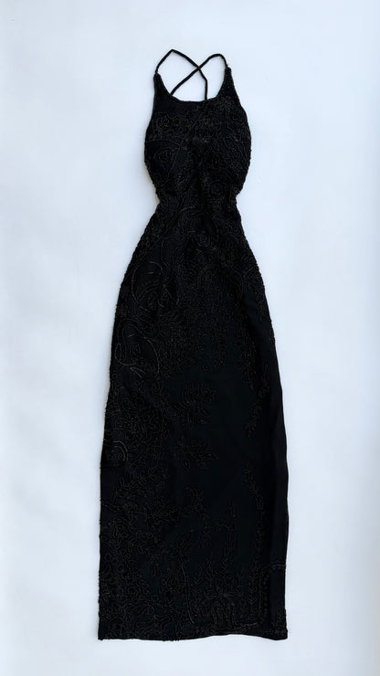 Noctelle Vintage Noir Dress