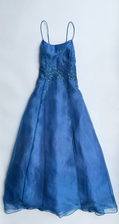 Azure Éclat Dress