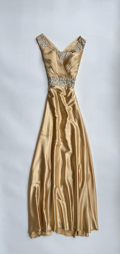 Golden Étoile Dress