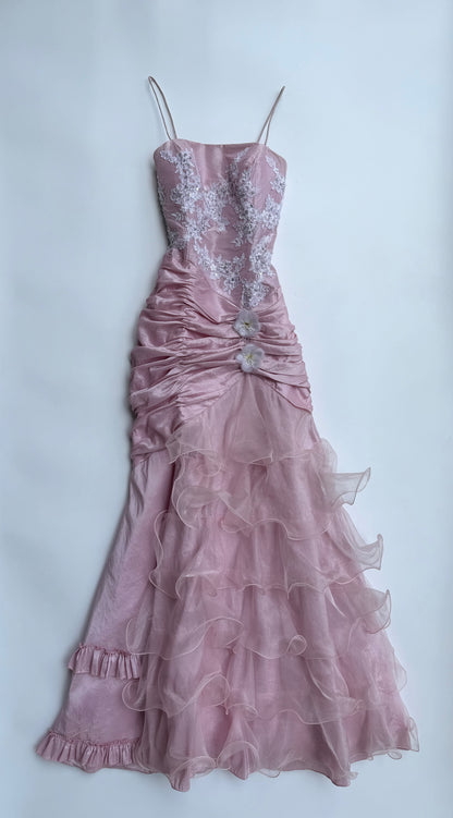 Rosé Fleur Dress