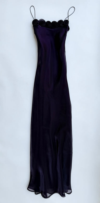 Nocturne Organza Rosette Dress