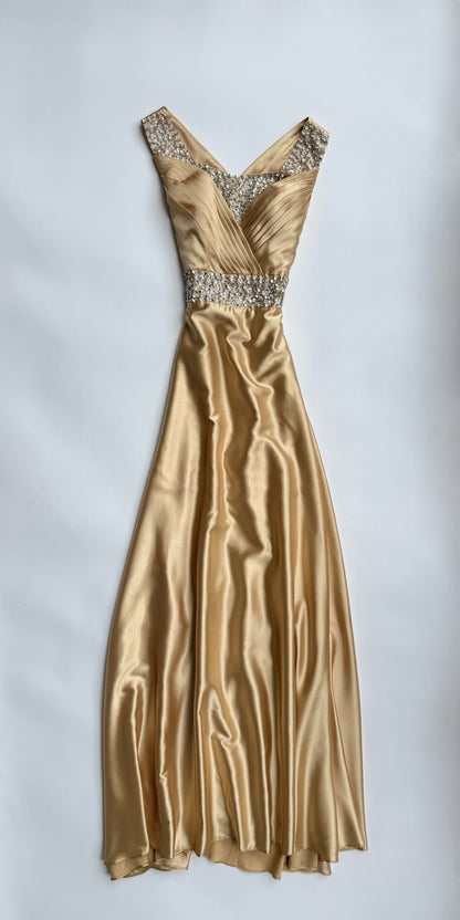 Golden Étoile Dress