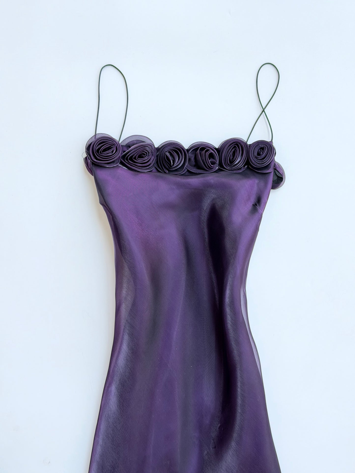 Nocturne Organza Rosette Dress