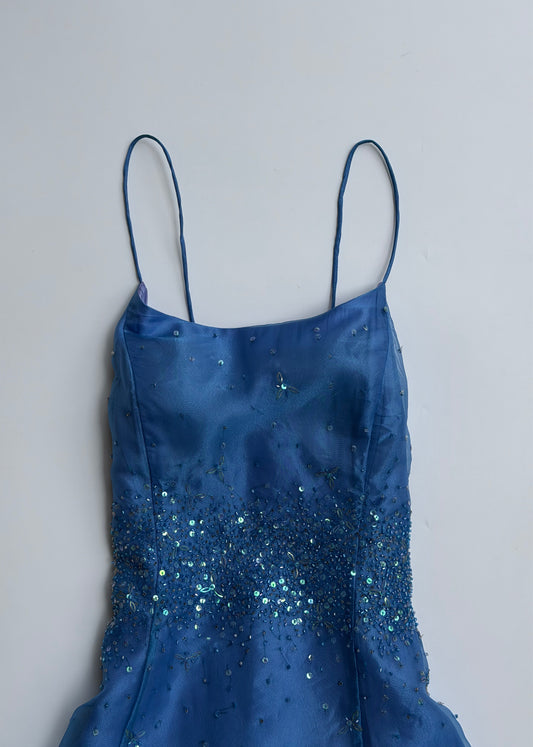 Azure Éclat Dress