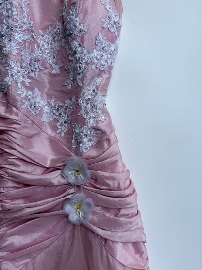 Rosé Fleur Dress