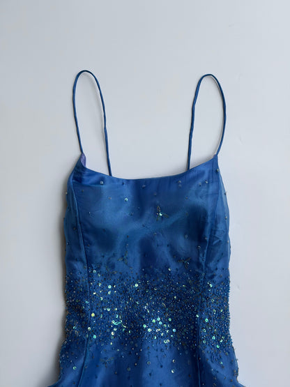 Azure Éclat Dress