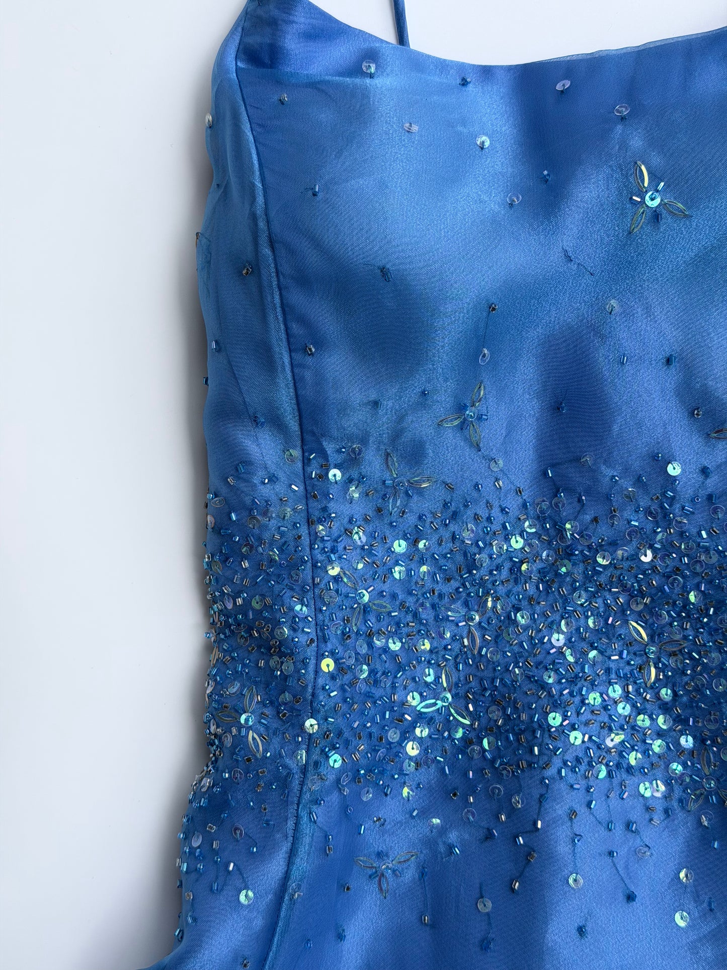 Azure Éclat Dress