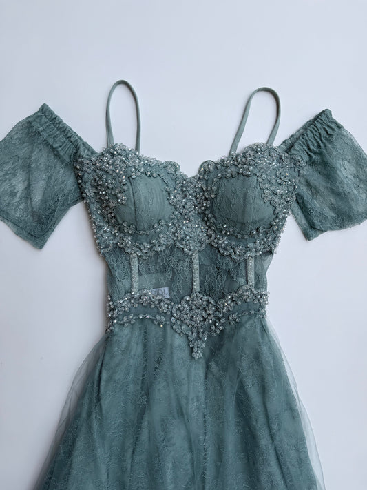 Sage Étoile Dress