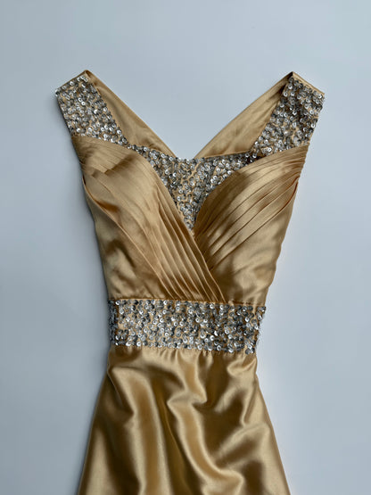 Golden Étoile Dress