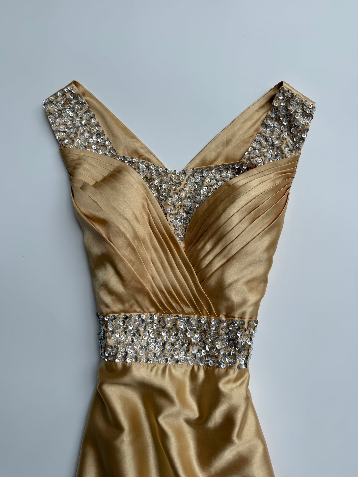 Golden Étoile Dress