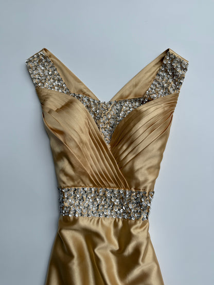 Golden Étoile Dress