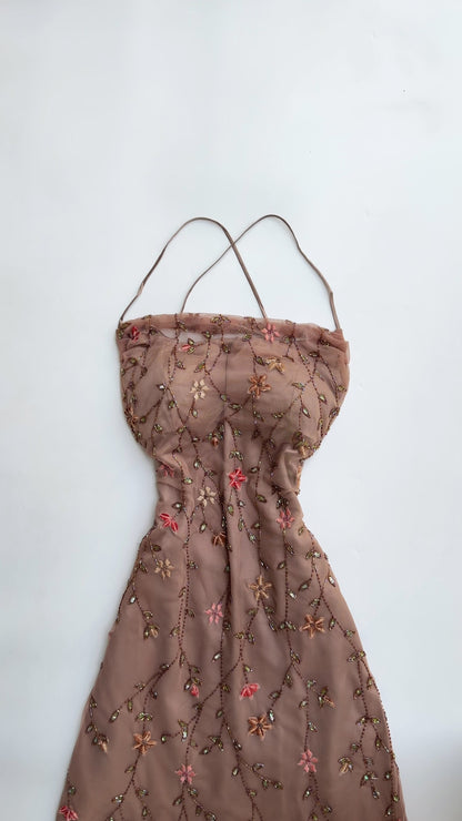 Mahogany Fall Dress