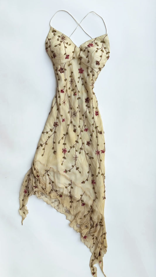 Opaline Silk Dress