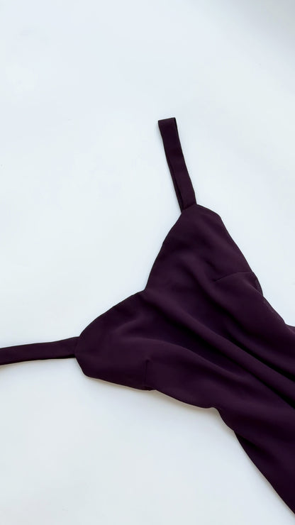 Midnight Plum Dress