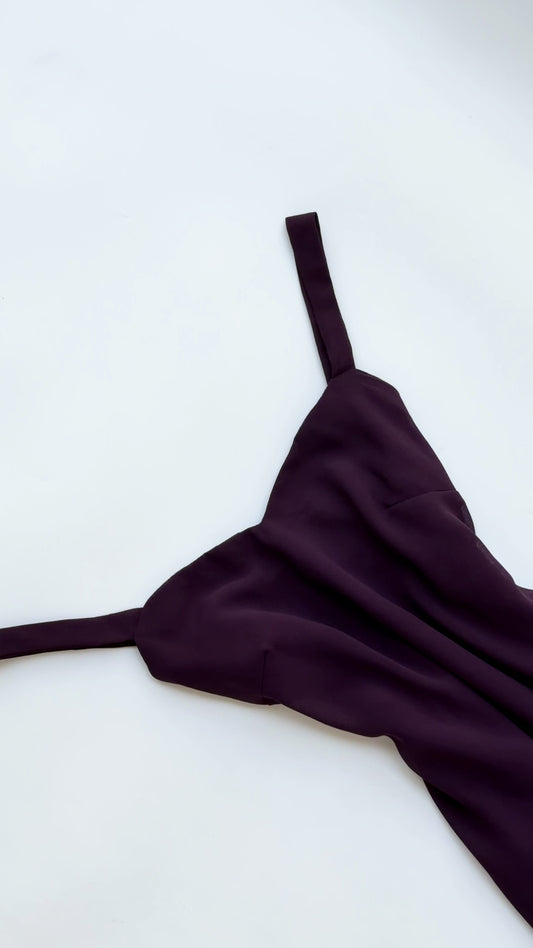 Midnight Plum Dress