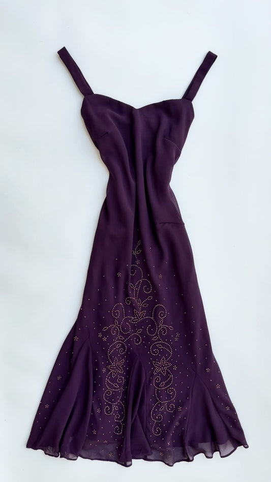 Midnight Plum Dress
