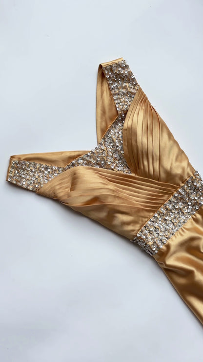 Golden Étoile Dress