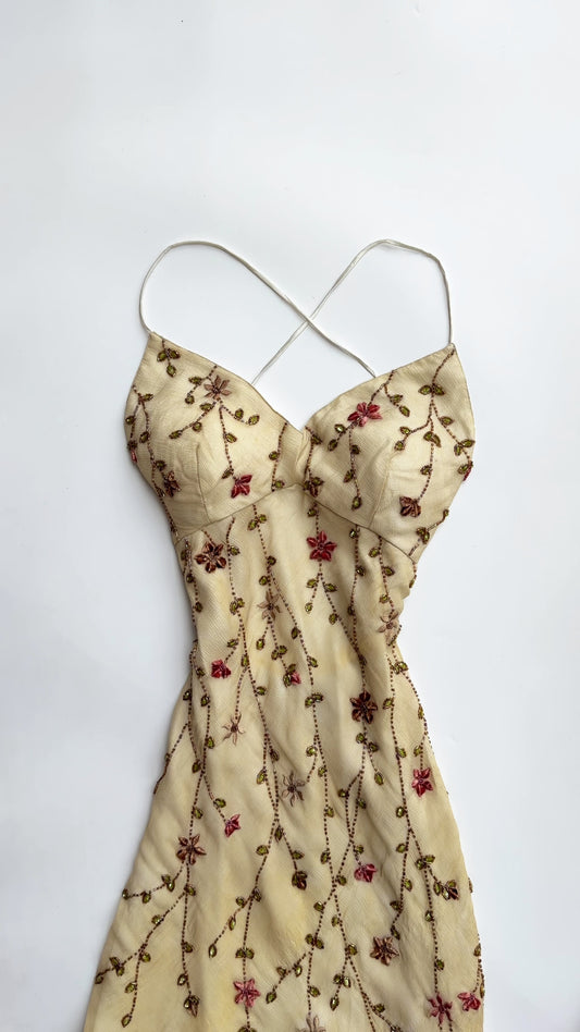 Opaline Silk Dress