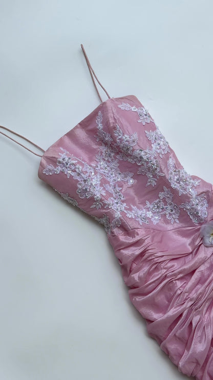 Rosé Fleur Dress