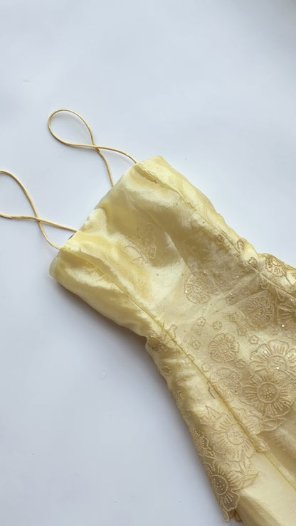 Crema Mariposa Dress