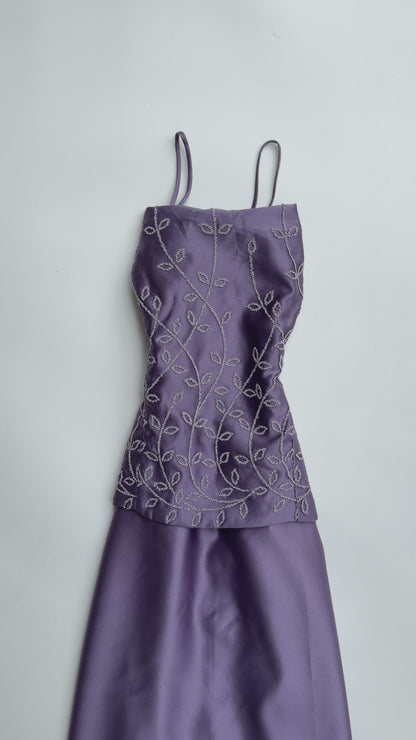 Lavender Vine Dress