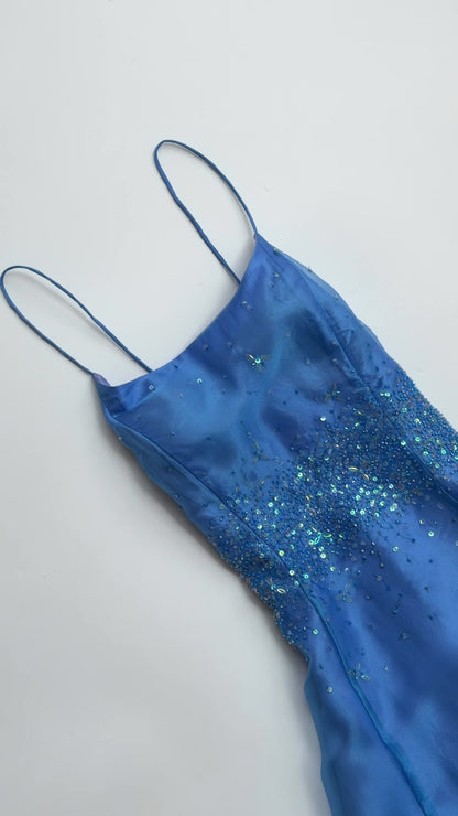 Azure Éclat Dress