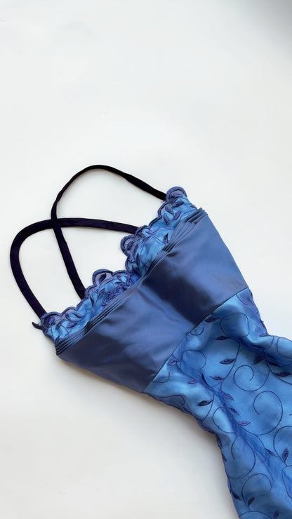 Sapphire Ripple Dress