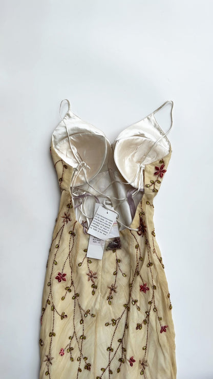 Opaline Silk Dress